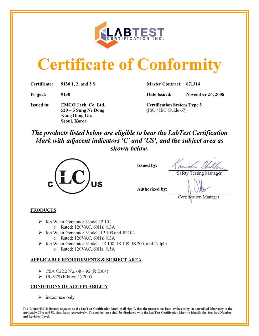UL UL-CSA Certification